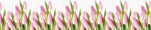 Фото. Кухонный фартук Розовые тюльпаны Ф-013-2. Строй-Отделка